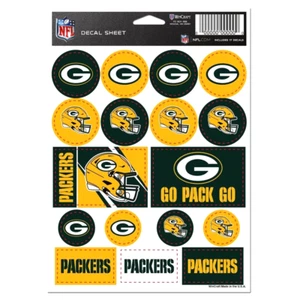 Green Bay Packers NFL Vinyl Die-Cut Sticker Set / Decal Sheet *Free Shipping - Picture 1 of 2