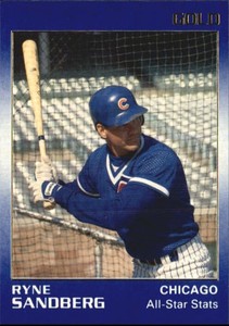1991 Star Gold #13 Ryne Sandberg Cubs  /1500 C44499