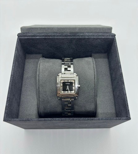 Orologio da polso donna FENDI 6000L quarzo nero argento primo arrivato primo servito