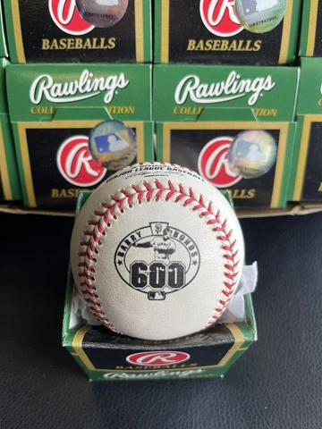 1 Dozen Rawlings Official Barry Bonds 600 Home Run Logo Baseball Unsigned NEW Cover