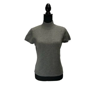 NWOT Talbots Gray Cashmere and Silk Blend Sz S - Picture 1 of 8