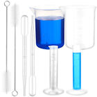  Plastic Beaker Test Child Graduated Cylinders Glass Measuring Cups