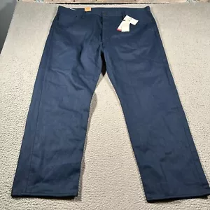 Jeans Levi’s 501 grezzo denim non lavato uomo 44 x 30 restringenti a vestibilità bottoni mosca nuovo con etichette - Foto 1 di 10