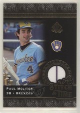 2007 SP Legendary Cuts A Stitch in Time Paul Molitor #ST-PM HOF