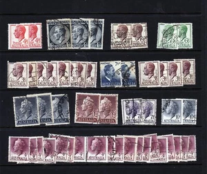 AUSTRALIA KGVI 1951-52 & QE 1955-57 Pre-Decimal Sets GOOD USED (L375B) - Picture 1 of 1