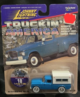 Johnny Lightning - Truckin America - 60 Studebaker Champ CARD - image 1 of 3