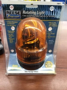 Reese Towpower Rotating Warning Light, Amber - Picture 1 of 3