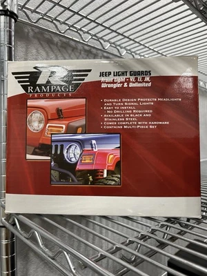 Rampage Products 5660 Light Guards for Jeep Wrangler — 第 1/2 张图片