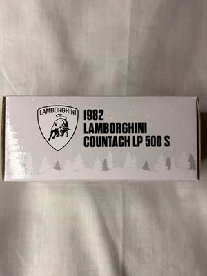 Lamborghini Countach LP 500 S 2025 Hot Wheels RLC 1982 blanco coche de vacaciones sellado Foto 1 de 4