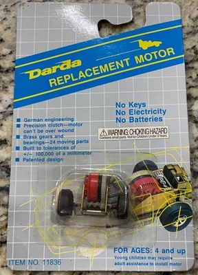 1990 Darda Replacement Motor For Pull Back Cars Item # 11836 Brand New Sealed - Image 1 of 2