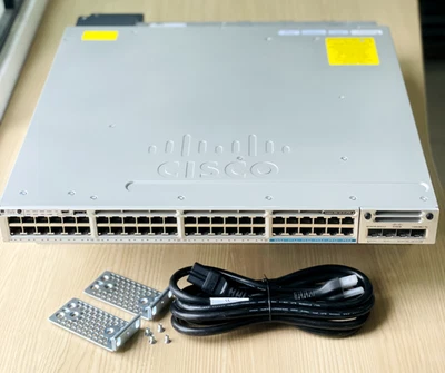 Cisco Catalyst WS-C3850-12X48U-S 48 Port UPoE w/NM-2-10G Module. READ DESCRIPTIO - Image 1 of 3