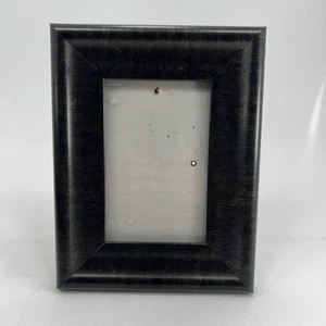Cornice portafoto marrone con ottone anticato (contiene foto 3,5" x 3,5") - Foto 1 di 7