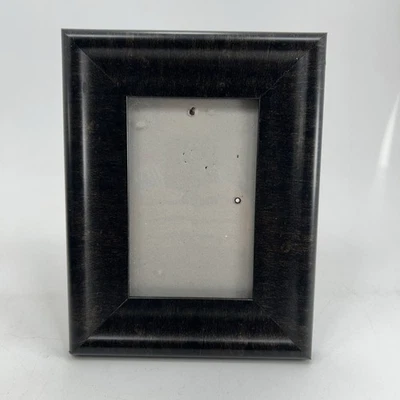 Brown with Antiqued Brass Picture Frame (Holds 3.5" X 3.5" Photo) Frame - Image 1 of 4