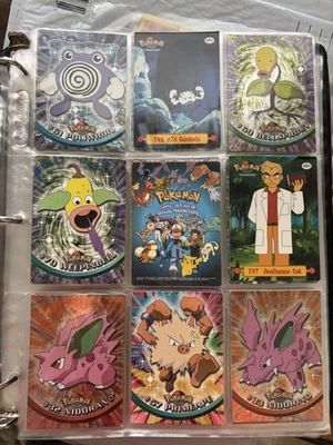 Serie/películas de cartas Pokémon Topps TV 1999 LOTE DE 20 o elige tu propio reg LP/NM Foto 1 de 3