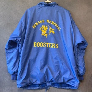 Vintage Aristo Jac By Hilton Swim Parka Lined USA Made Newark Memorial Boosters - Picture 1 of 15