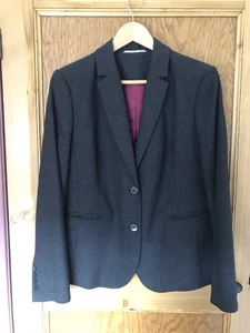 Austin Reed Grey Twill Women’s 3 Piece Suit - Size 16 - Worn Once - Picture 1 of 19