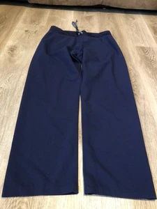 FIGS Scrubs Pants Bottoms Technical Collection Medium M Blue PO#2724 M113 - Picture 1 of 6