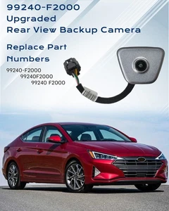 1x cámara de reversa de visión trasera 99240-F2000 para Hyundai Elantra 2019-2020 - Imagen 1 de 7