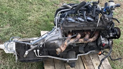 Engine 5.6 V8 And Transmission 2004 Nissan Titan Truck  - Image 1 of 4