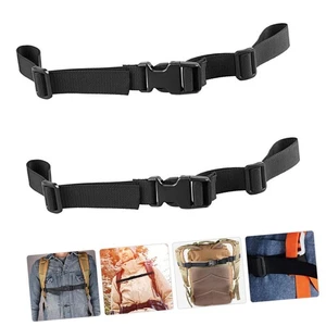 2x Rucksack Brustgurt Decked Zubehör verstellbare Gurte Verbindung für - Bild 1 von 8