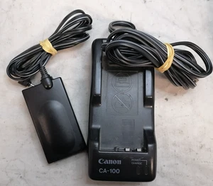 Canon Camcorder Power Adapter 6V,2A/8V,1.2A CA-100A With DC-100 Battery Pack - Picture 1 of 4