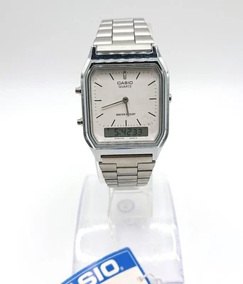 Reloj de cuarzo analógico y digital para hombre CASIO AQ-230A-7DMQ, sin usar - Imagen 1 de 4