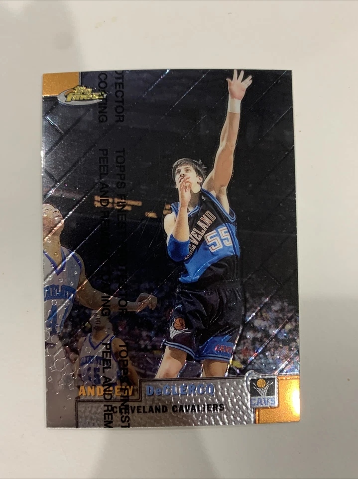 1999 Finest Andrew DeClercq #32   Cleveland Cavaliers - Image 1 of 3