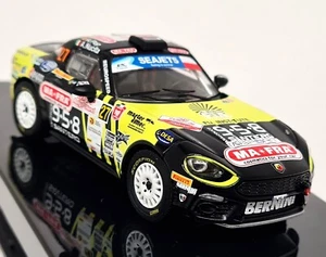 Ixo 1/43 Fiat Abarth 124 RGT #27 Rally Poland 2019 Nucita Bianca Pop Model Car - Picture 1 of 6