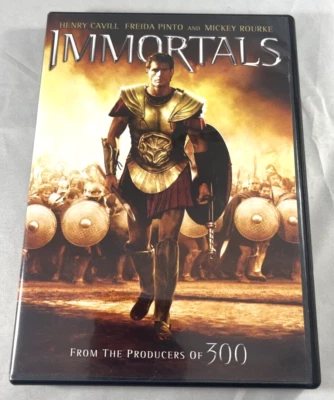 Immortals DVD Widescreen Henry Cavill Mickey Rourke Tarsem Singh - Image 1 of 4