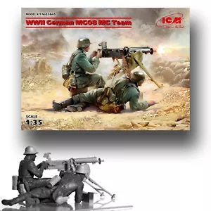 ICM 1/35 WWII GERMAN MGO8 MG TEAM KIT 35645 - Bild 1 von 4
