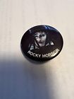 Vintage Rocky horror picture show pin back button 1983