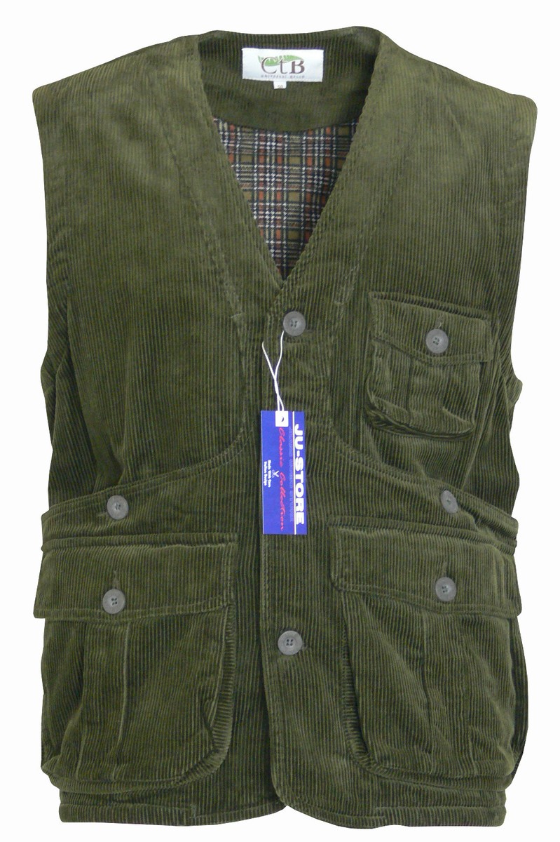 TieNew Uomo Gilet da Pesca per Campeggio Escursione Caccia con Tasche