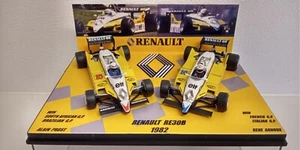 VERY RARE CONVERSION 2 CAR SET 1/43 RENAULT RE30B 1982 PROST ARNOUX - Picture 1 of 7