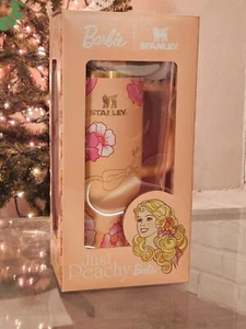 Barbie x Stanley 80's Peaches N' Cream 40 oz Quencher Tumbler - Picture 1 of 10