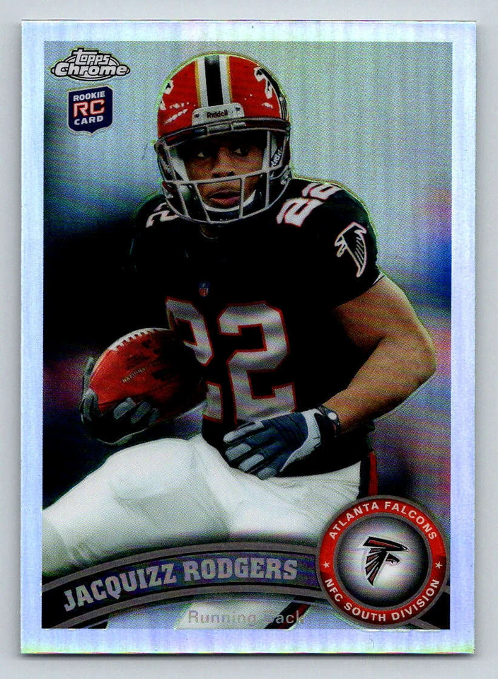 2011 Topps Chrome Refractors #163 Jacquizz Rodgers (ref 192009) - Image 1 of 2
