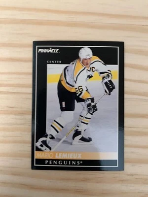 1992-93 Pinnacle #300 Mario Lemieux - Pittsburgh Penguins - Image 1 of 2