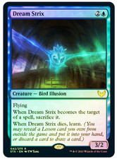 STX Foil DREAM STRIX 1x Rare Magic Strixhaven MTG NM