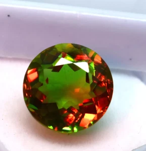 AAA Hervorragender natürlicher Alexandrit Ausgezeichneter Rundschliff 32,75 ct. Lose Edelstein Geschenk - Bild 1 von 7