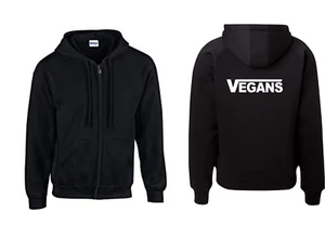 Chaqueta con capucha - VEGANA (frases / divertida / divertida / divertida) - Imagen 1 de 1