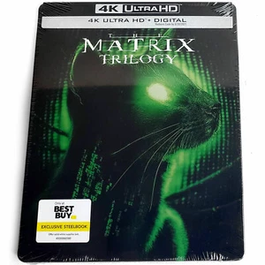 The Matrix Trilogy 4K Ultra HD Best Buy USA Exclusive ULTRA RARE A++ MINT - Picture 1 of 3