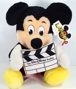 WALT DISNEY STUDIOS MOUSEKETOYS MICKEY MOUSE CLAPPERBOARD PLUSH STUFFED ANIMAL - Imagen 1 de 11