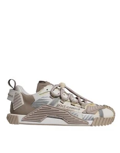 Dolce&Gabbana NS1 Men Multicolor Sneakes Nylon Printed Flat Trainer Shoes EUR 40 - Picture 1 of 8