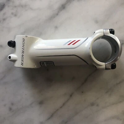 New-Old-Stock BONTRAGER Race X Lite (RXL) Stem - 100mm - 31.8mm - 7º - White - Image 1 of 4