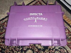 Invicta 8 Slot Watch  Ocean Quest  dive case Purple.