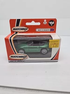 Vintage MATCHBOX Superfast 1996 BMW Z3 Roadster green MB #46 New In Box 92982 - Image 1 of 4