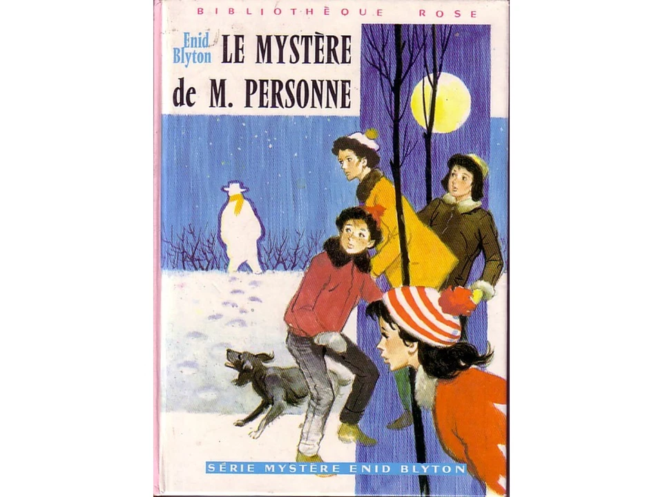 Livre - Le Mystère de Monsieur Personne - Enid Blyton - Bibliothèque rose - Photo 1/3