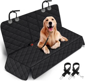 Hunde Autositzbezug, Rücksitzbezug für Hunde Haustier Autositzschoner Wasserdicht B - Bild 1 von 8