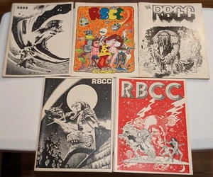 Rocket's Blast Comic Collector RBCC Magazine Lot of 5 Issues 120 121 122 123 124 - Picture 1 of 16