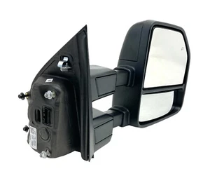 2023 Ford Door Mirror F550 XL XLT SD Passenger side Manual TT Heatd Lighted OEM - Foto 1 di 24
