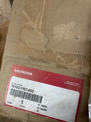 78102-YB2-003 Casing Cover Honda WT30 Trash Water - Image 1 of 4